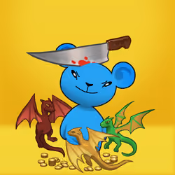 Evil Teddy Bear #2461