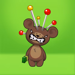 Evil Teddy Bear #1724