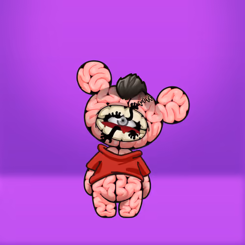 Evil Teddy Bear #2596