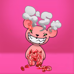 Evil Teddy Bear #1296