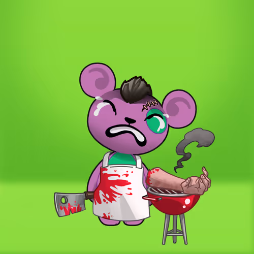 Evil Teddy Bear #2447