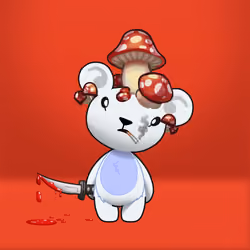 Evil Teddy Bear #219