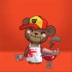 Evil Teddy Bear #5084