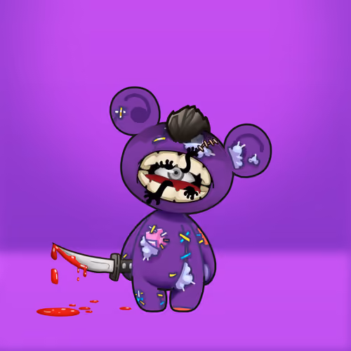 Evil Teddy Bear #863
