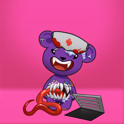 Evil Teddy Bear #2049
