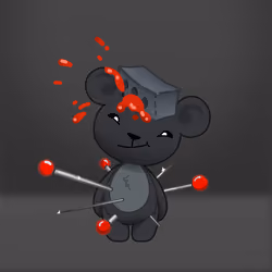Evil Teddy Bear #3480
