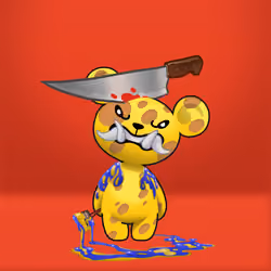 Evil Teddy Bear #6610