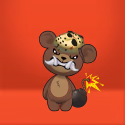 Evil Teddy Bear #877