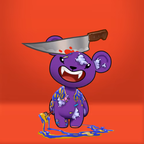 Evil Teddy Bear #3392