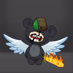 Evil Teddy Bear #3661