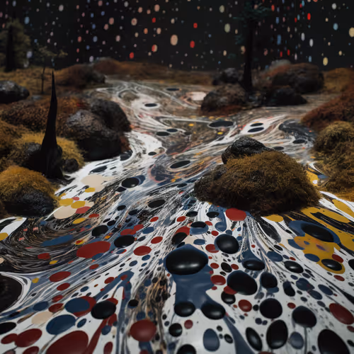 Polka Dot Landscape
