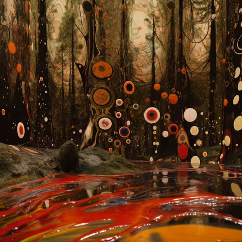 Polka Dot Landscape