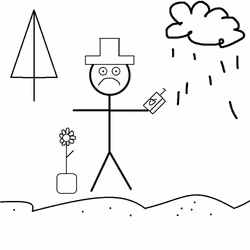 Stickman#23/100