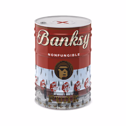 Fake Banksy Punks #229