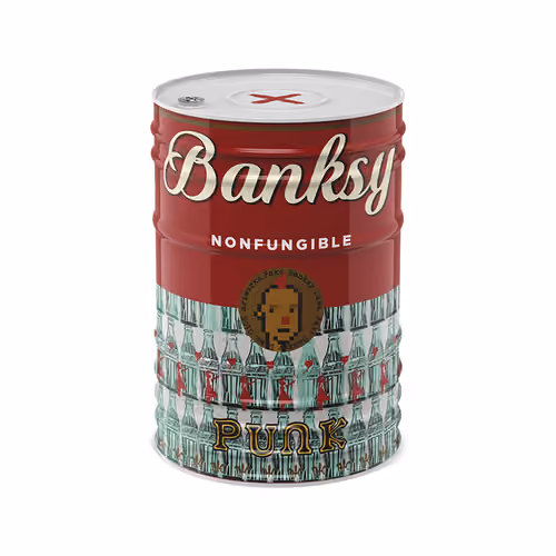 Fake Banksy Punks #144