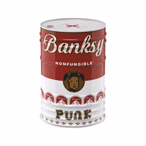 Fake Banksy Punks #199
