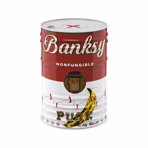 Fake Banksy Punks #85