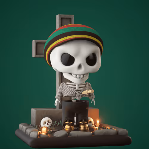 Staked DeadHead #8017