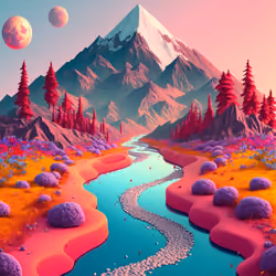Dimensional dreams :A Technicolor trance #20