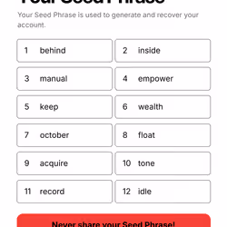 Your Seed Phrase #231