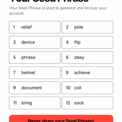Your Seed Phrase #152