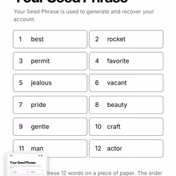 Your Seed Phrase #221
