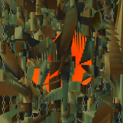 033 - Blaze Camo Chain Blocks