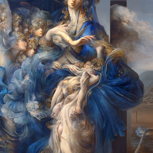 Madonna with the Melting Child