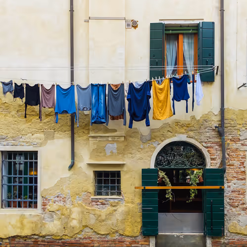 Simple Colors in the Old Part of Venice #0351