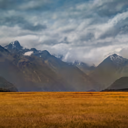 The Valleys on the Way to Milford Sound #0663