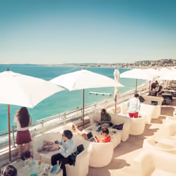 Stopping for Breakfast in Nice, France #0919