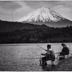 Fishing at Fuji #0258