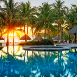 A Sunset Dip in the Pool #0691