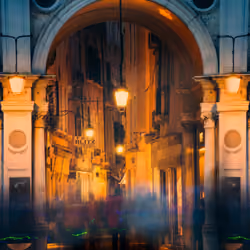 Leaving Saint Mark's Square in Venice #0390