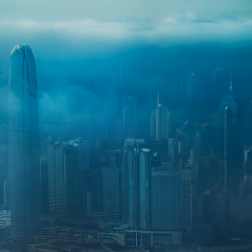 Foggy and Moody Hong Kong #0141