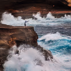 Fishing on Oahu #0665