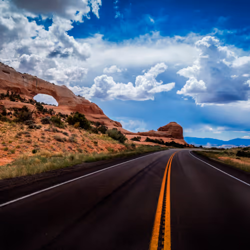 Beautiful Roads Across Utah #0901