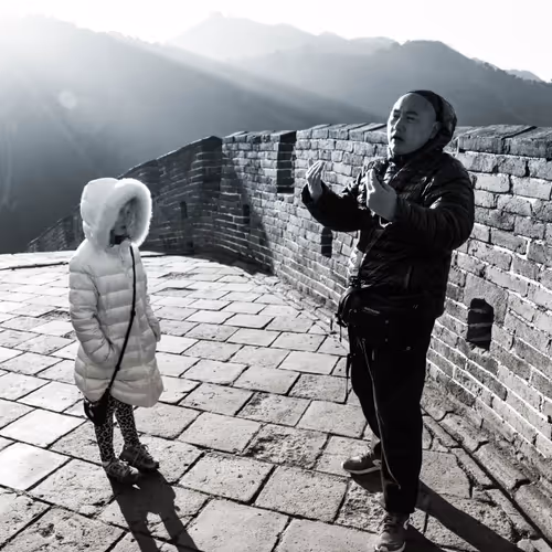 Scarlett In China On The Great Wall #0943