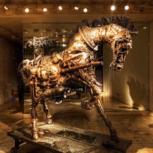 The Steampunk Horse #0561
