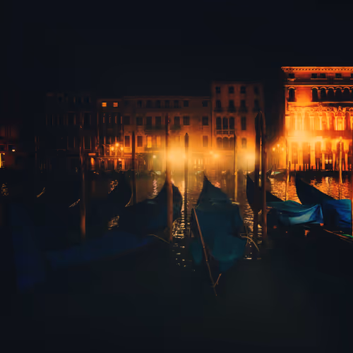 Mysterious Venice at Night #0532