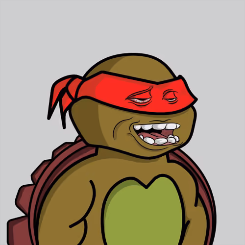 Degen Ninja Turtle #834