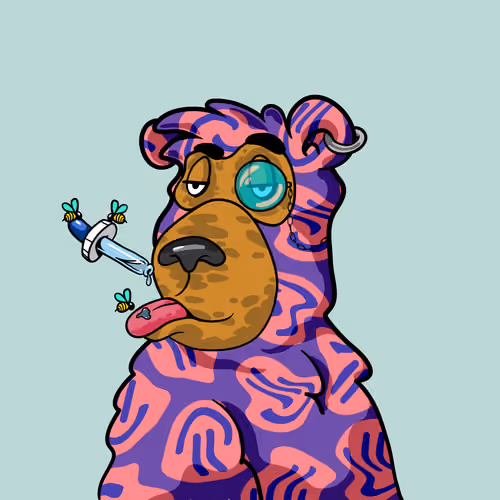 Buzzed Bear #5041