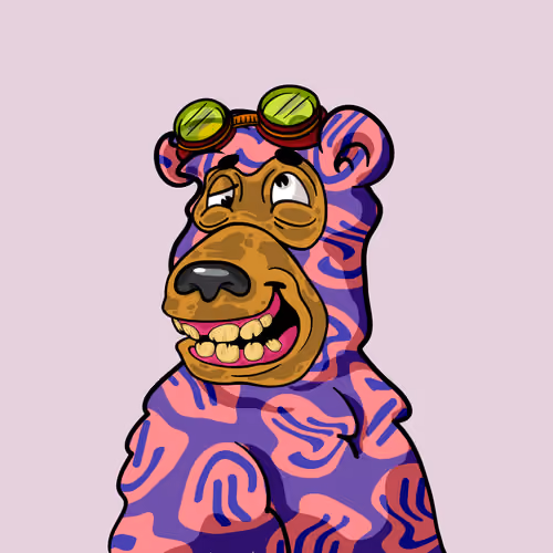 Buzzed Bear #3704