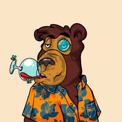 Buzzed Bear #7389