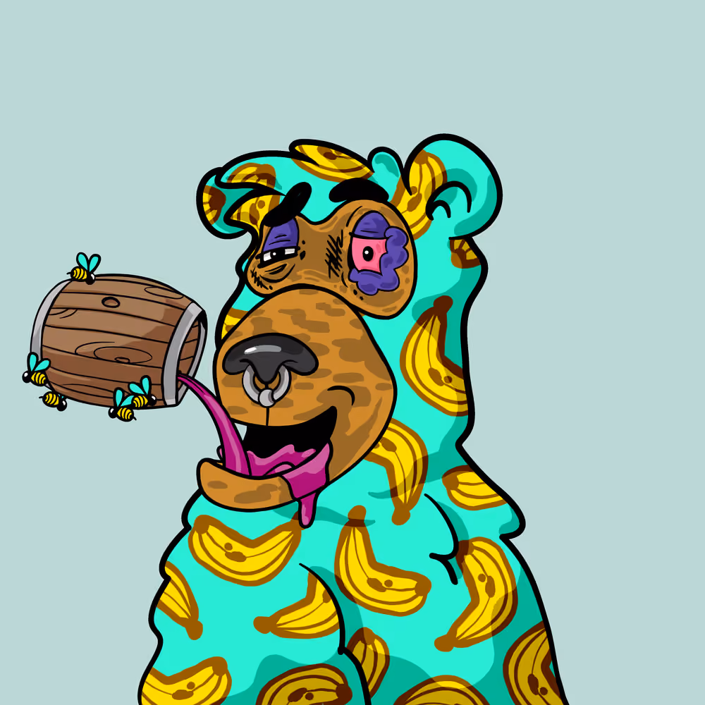 Buzzed Bear #9986