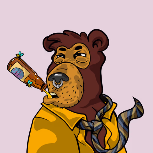 Buzzed Bear #2555