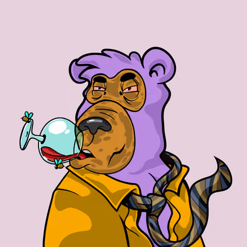 Buzzed Bear #3321
