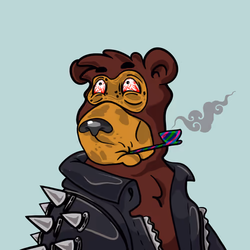 Buzzed Bear #3809