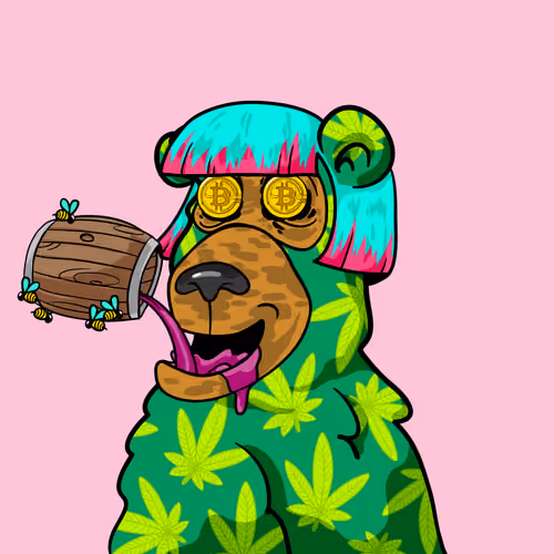 Buzzed Bear #4054
