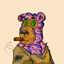Buzzed Bear #4725